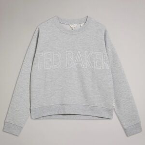 Ted Baker Lorito Logo Sweatshirt Grey